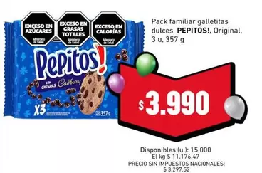 Pepitos - Galletitas Dulces