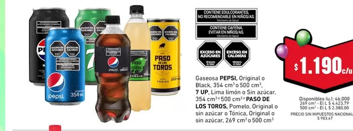 Pepsi - Gaseosa