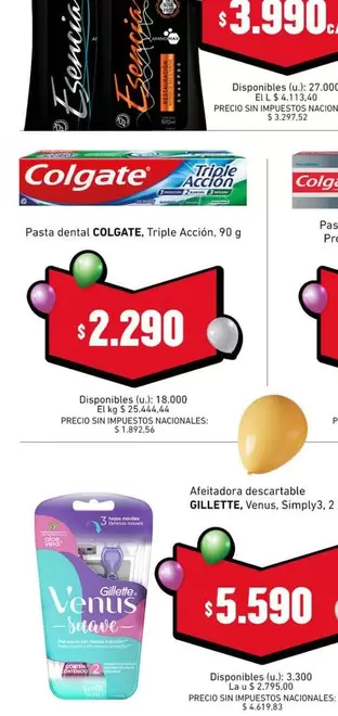 Colgate - Pasta dental Triple Acción