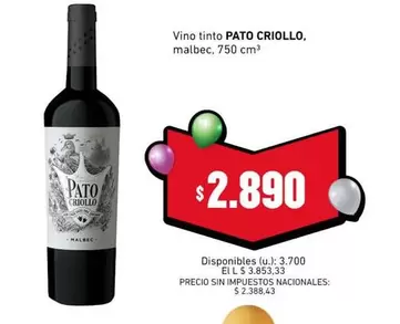 Malbec - Vino tinto malbec