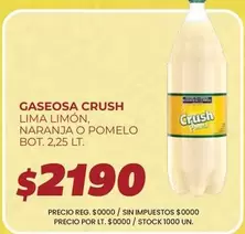 Crush - Gaseosa