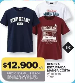 Real - Remera Estampada Manga Corta
