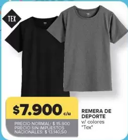 Remera de Deporte