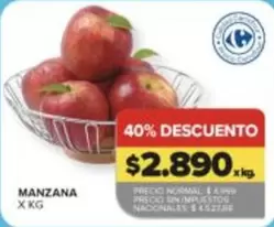 Carrefour - Manzana