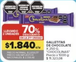 chocolinas - GALLETITAS DE CHOCOLATE