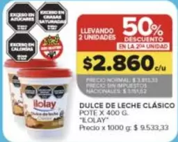 X$ - DULCE DE LECHE CLÁSICO