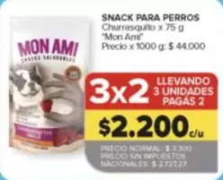 X$ - SNACK PARA PERROS Churrasquito