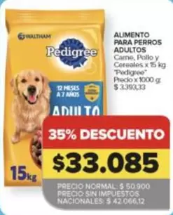 Pedigree - Alimento para perros adultos