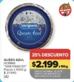 San Ignacio - Queso Azul