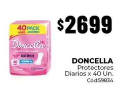 Doncella - Protectores Diarios
