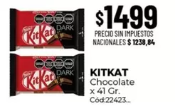 X$ - Chocolate x 41 Gr. Cód:22423