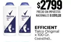 Rexona - Talc Original