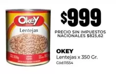 Okey - Lentejas