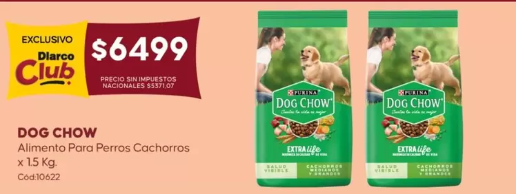 Dog Chow - Alimento Para Perros Cachorros x 15 Kg