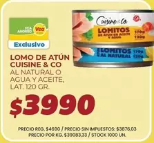 Vea - LOMO DE ATUN