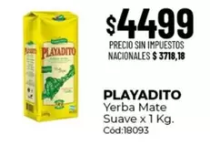 Playadito - Yerba Mate Suave