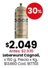 Cagnoli - Leberwurst