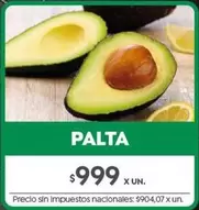 X$ - PALTA