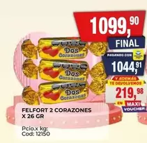 Felfort - FELFORT 2 CORAZONES