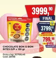 Bon o Bon - CHOCOLATE BON O BON BITES D/P
