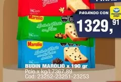 Marolio - BUDIN MAROLIO x 190 gr