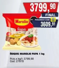 Marolio - Ñoquis Papa