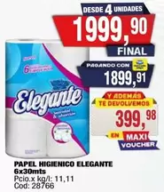 Elegante - PAPEL HIGIENICO