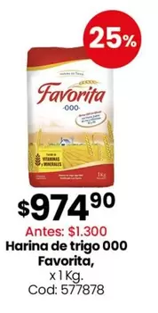 Favorita - Harina de trigo 000