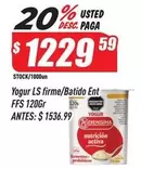 Yogur LS firme/Batido Ent