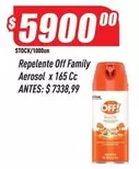 Off - Repelente Aerosol