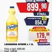 Ayudin - LAVANDINA AYUDIN x 1 lt.