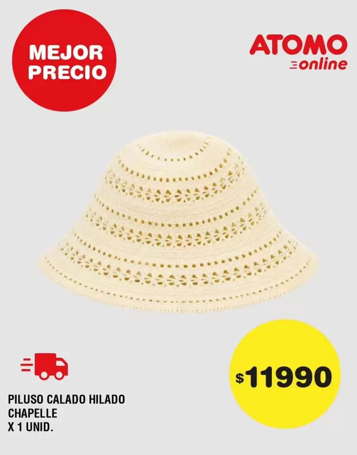Atomo - PILUSO CALADO HILADO CHAPELLE