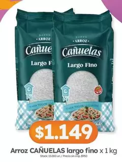 cañuelas - Arroz largo fino