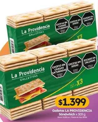 La providencia - Galletas Sándwich
