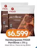 Friar - Hamburguesas Parrilleras