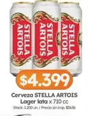 Stella Artois - Lager lata