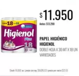 Higienol - PAPEL HIGIÉNICO