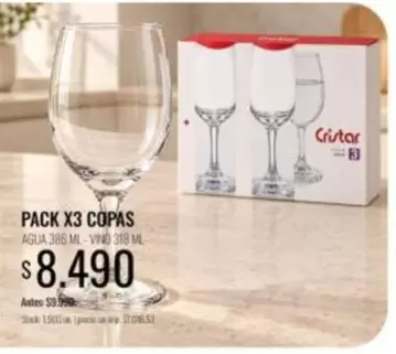 PACK X3 COPAS