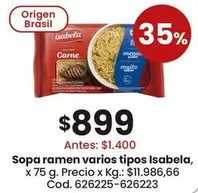 Origen - Sopa ramen