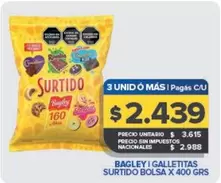 Bagley - Galletitas Surtido
