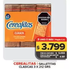 Cerealitas - Galletitas Clasicas