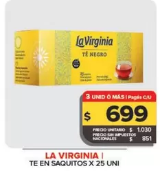 La Virginia - TE NEGRO