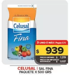 Celusal - Sal Fina