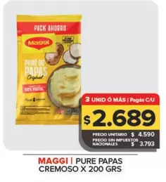 Maggi - Pure de Papas Original