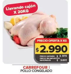 Carrefour - Pollo Congelado