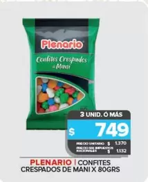 Plenario - Confites Crespados De Mani