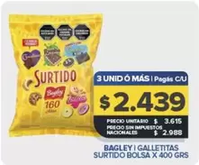 Bagley - Galletitas Surtido