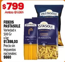 Variedad - FIDEOS