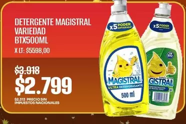 Magistral - DETERGENTE