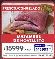 X$ - MATAMBRE DE NOVILLITO